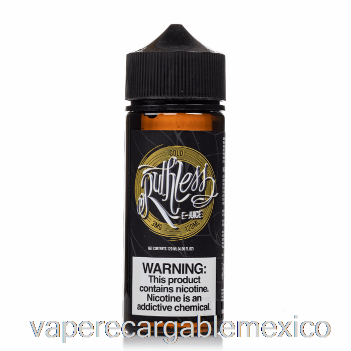 Vape Recargable Gold - Vapor Despiadado - 120ml 0mg